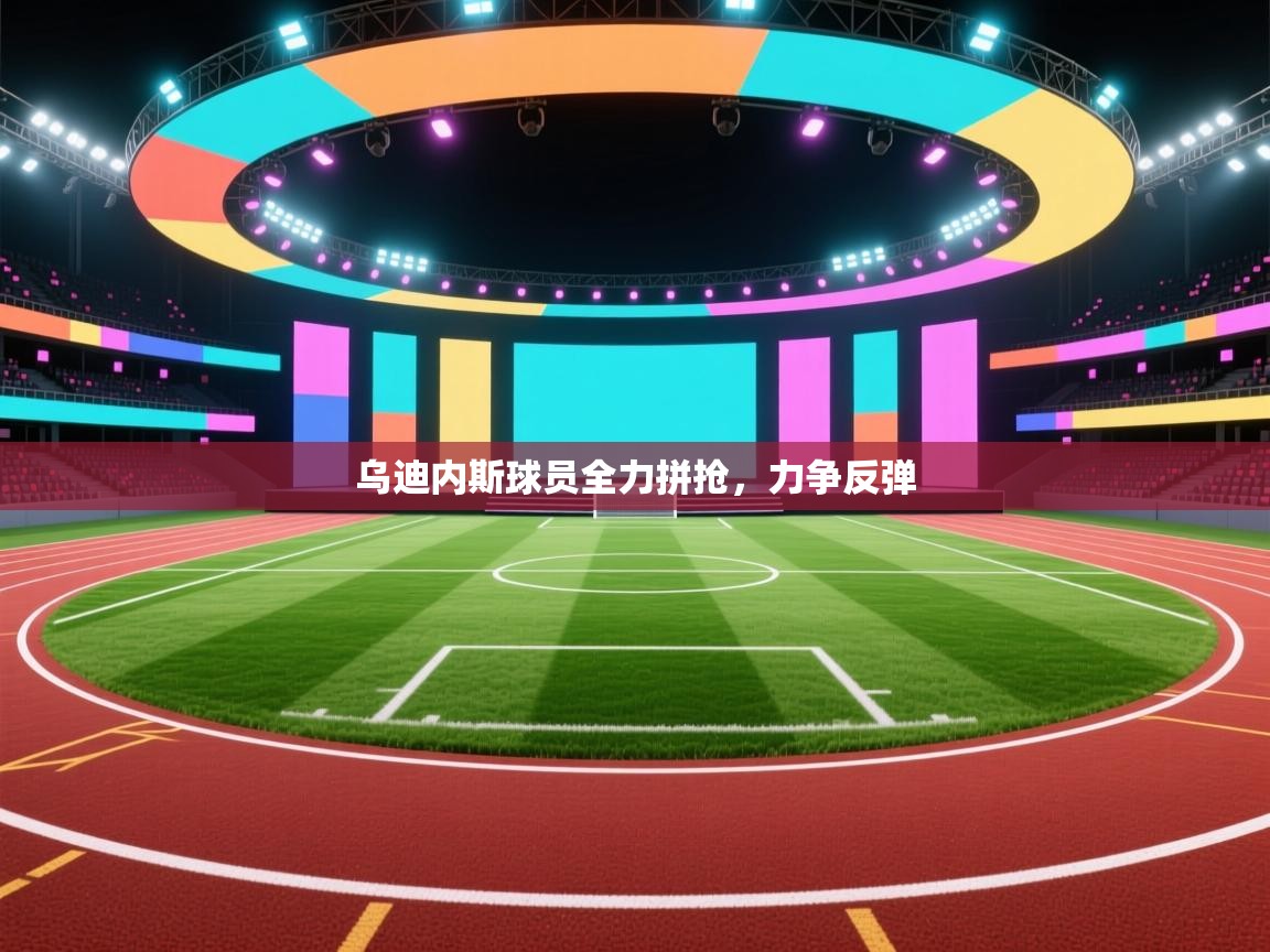 乌迪内斯球员全力拼抢，力争反弹